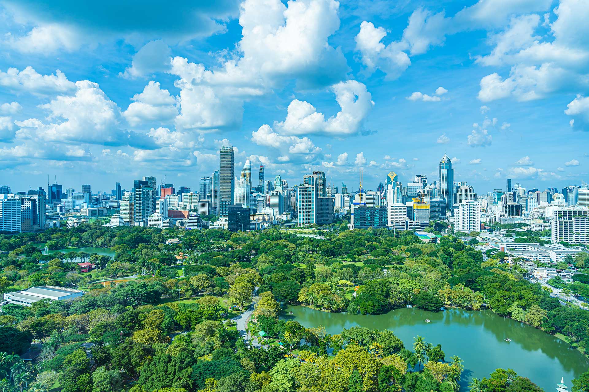 Bangkok green spaces